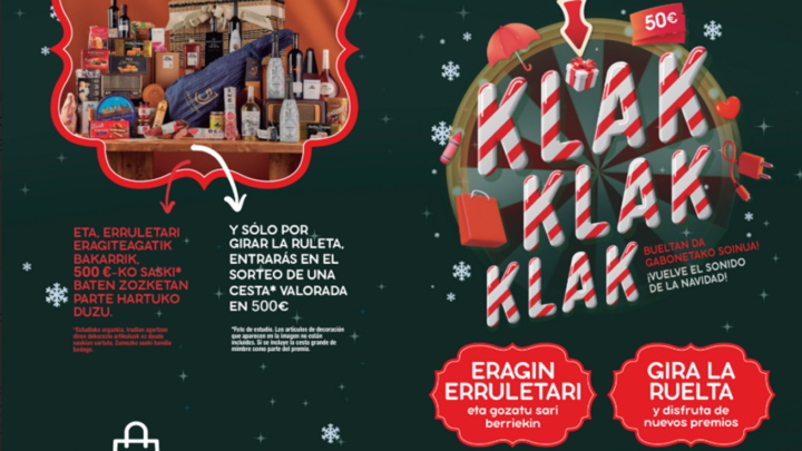 Basauri lanza la campaña «Yo compro local» para incentivar las compras navideñas