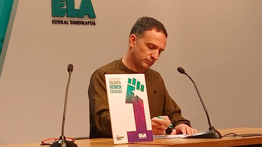ELA responde a Confebask: «Los convenios conseguidos por ELA son los que más suben los salarios»