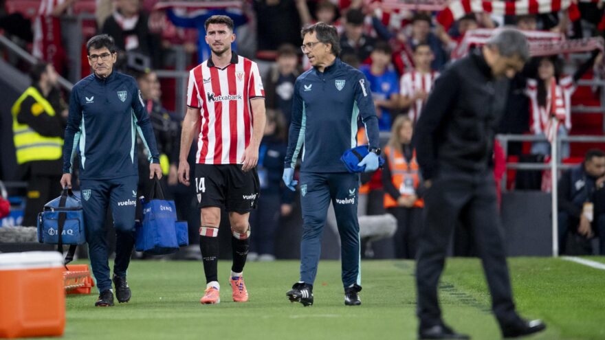 Aymeric Laporte se despide hasta 2026