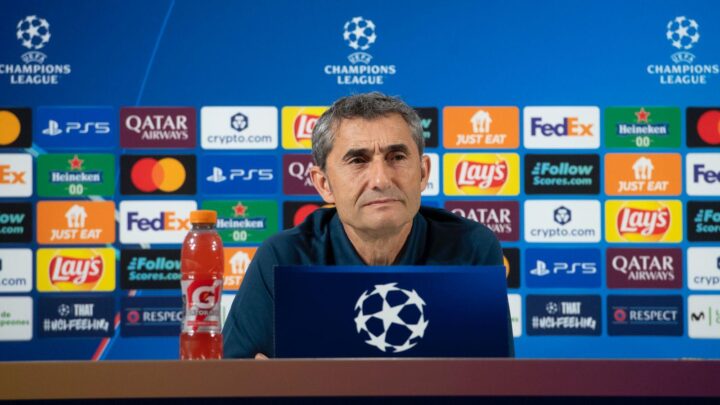 Ernesto Valverde: «Este empate significa mantenernos vivos en la competición»