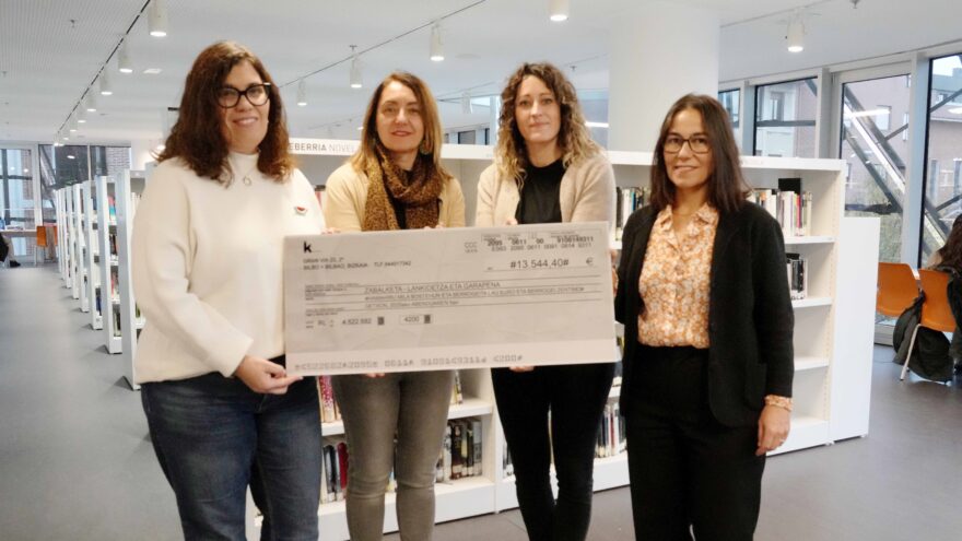 Getxo recauda más de 13.000 euros para un proyecto en Líbano con su Mercado Solidario del Libro Usado