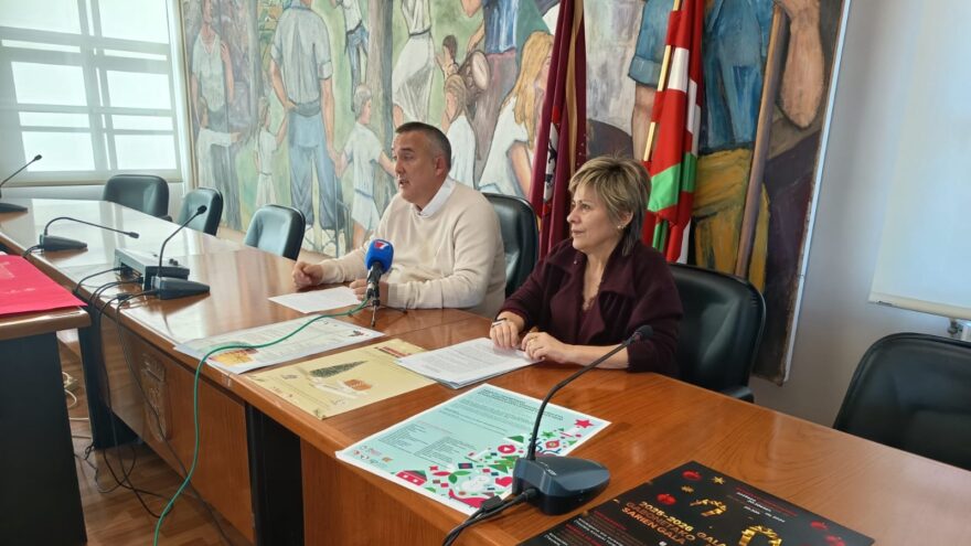 Abanto-Zierbena pone en marcha varias campañas navideñas para incentivar el comercio local