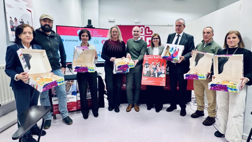 Cáritas Bizkaia cerrará su campaña de Navidad con el XXII Roscón Solidario y un concurso de cuentos infantiles