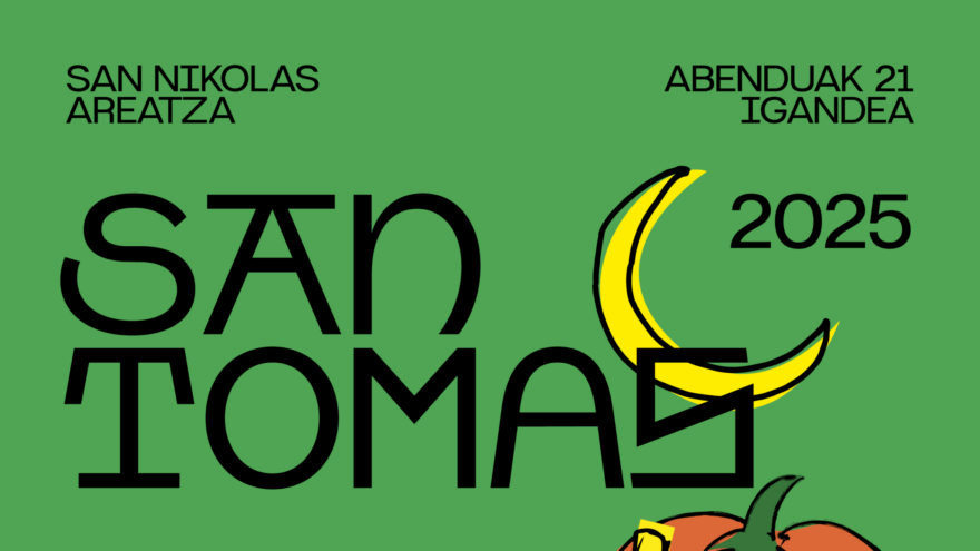 Bilboko Konpartsak celebra Santo Tomás con bertsolaris, gastronomía y romería