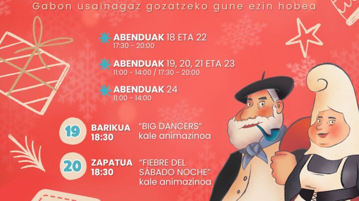 Mungia acoge un año más su tradicional Gabonetako Azoka