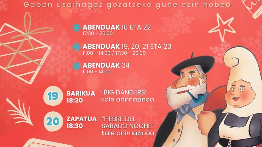 Mungia acoge un año más su tradicional Gabonetako Azoka