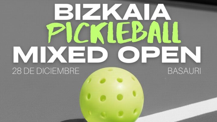 El pickleball sigue abriéndose paso en Bizkaia