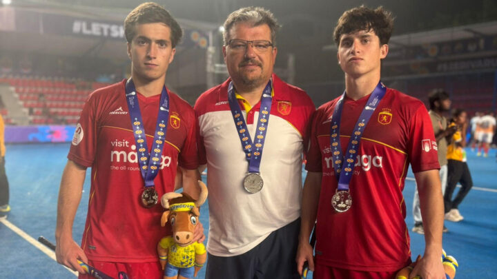 Dos jugadores de Jolaseta, plata en el Mundial sub-21 de hockey hierba