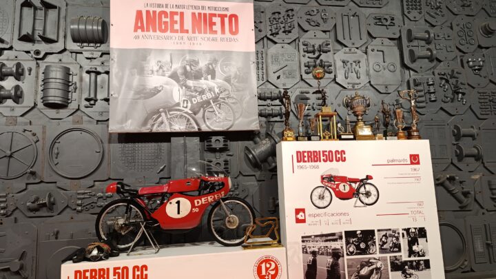Las motos de Ángel Nieto vuelven a rodar en Bizkaia: exposición única en Retromobile