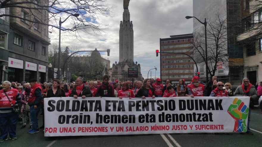 Euskadi mantiene la pensión media más alta del estado