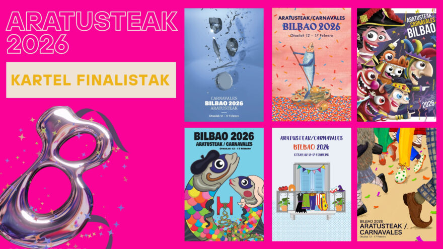 Bilbao abre hasta el 18 de enero el plazo para votar el cartel del Carnaval 2026