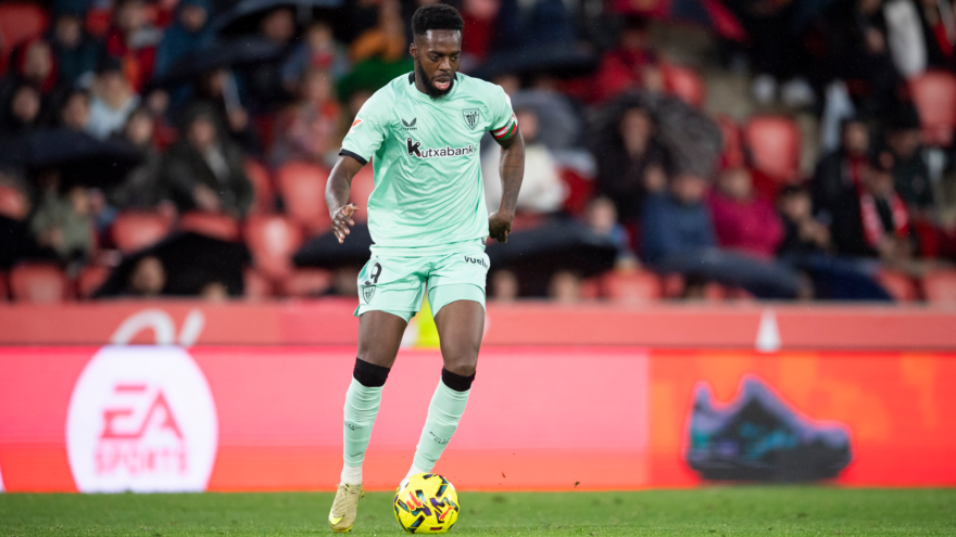 Iñaki Williams, lesionado, baja para la Champions