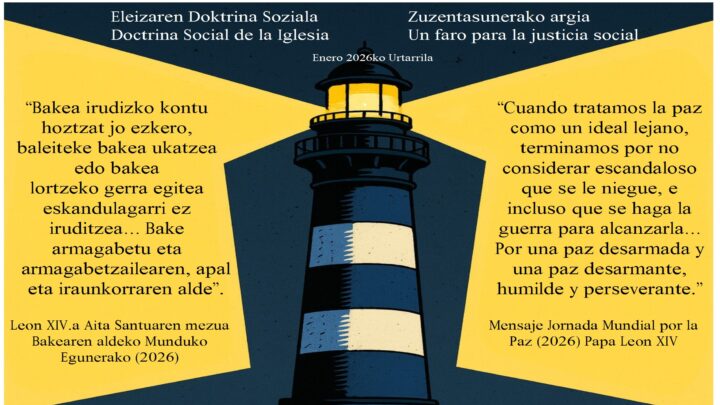 El Faro para la Justicia Social se centra en la jornada del 30 de enero por la No Violencia y la Paz