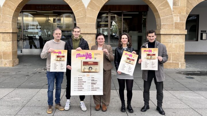 Amorebieta-Etxano reúne a 13 jóvenes artistas en el festival MusikagazFest