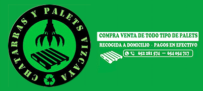 Banner de Chatarras y Palets Vizcaya en Bilbao