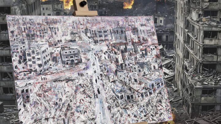 Amorebieta-Etxano acoge la exposición escultórica ‘El Grito de Gaza’