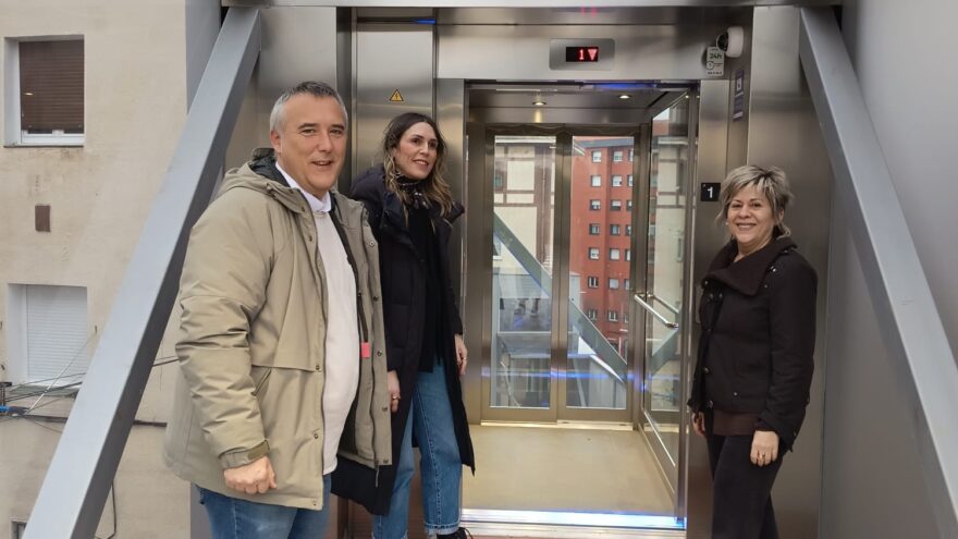 Abanto-Zierbena pone en marcha nuevos ascensores públicos