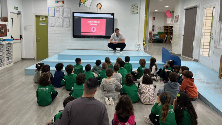 La Ikastola San Félix de Ortuella fomenta la donación de sangre en el municipio