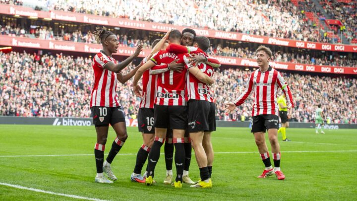 Tres puntos de oro en San Mamés