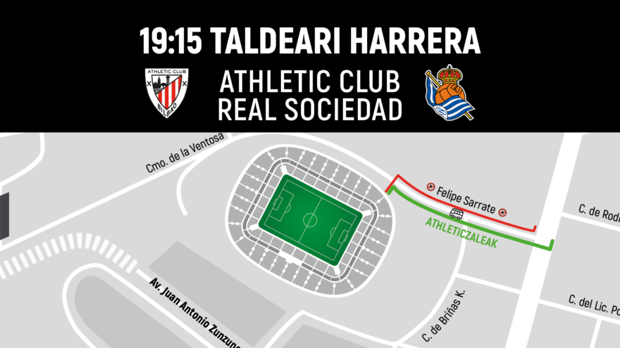 El Athletic pide un recibimiento ejemplar y sin pirotecnia