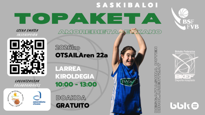 Amorebieta-Etxano organiza su I Topaketa de baloncesto inclusivo