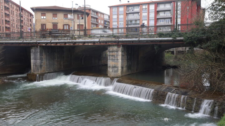 Adiós a la presa de Mendizabal para reducir el riesgo de inundaciones en Durango e Iurreta