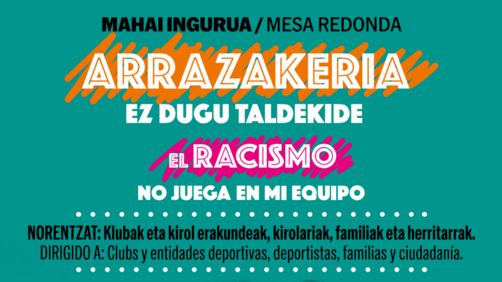 Basauri organiza la mesa redonda ‘El racismo no juega en mi equipo’
