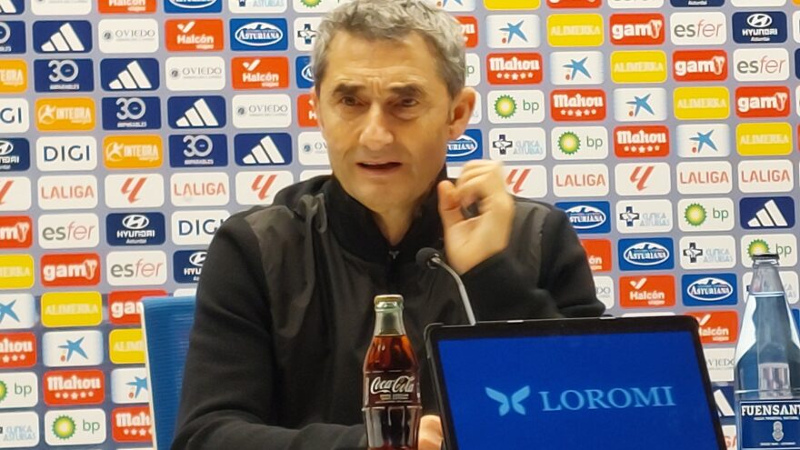 Ernesto Valverde: «Se notaba en el partido y ambiente lo que nos estábamos jugando»
