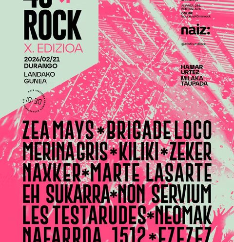 ¿Vas al 40 Minutu Rock? Euskotren activa un plan especial