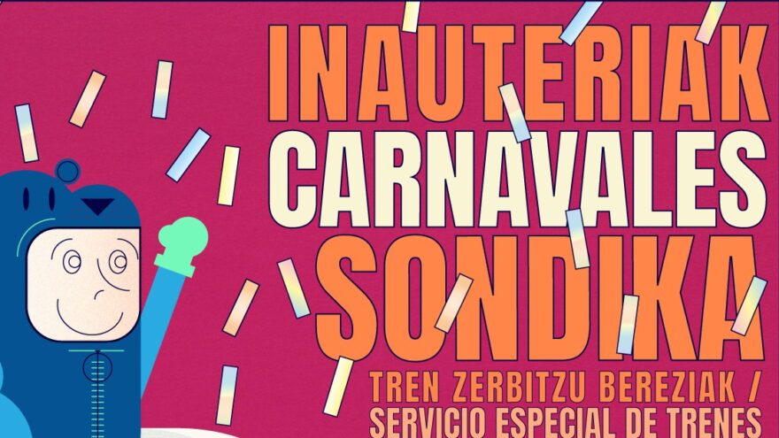 Carnavales de Sondika: la solución para volver de fiesta sin coche