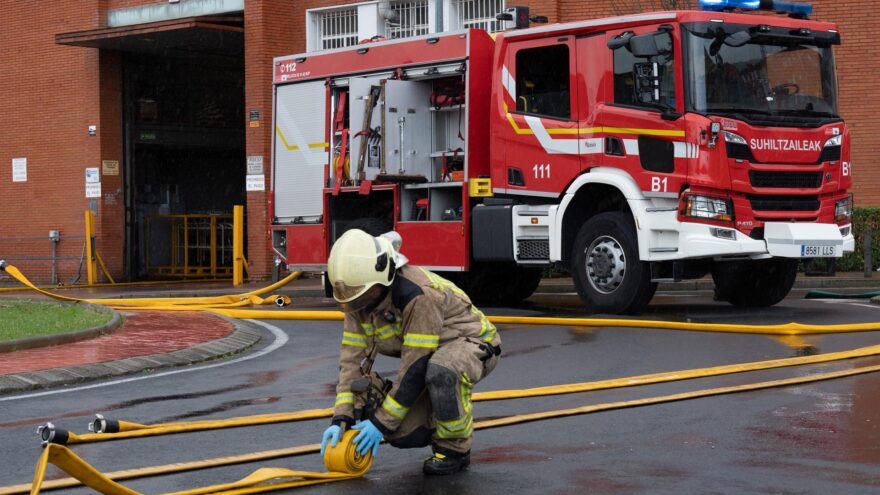 Sofocado un pequeño incendio en una residencia de mayores de Ortuella