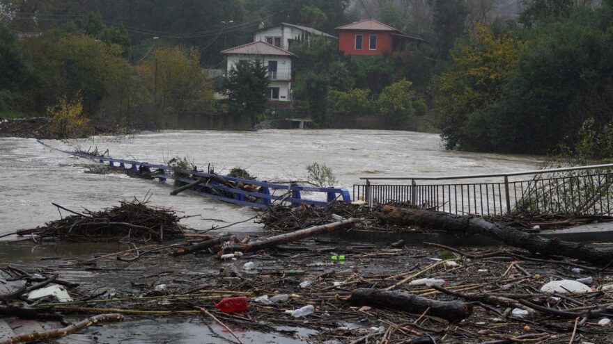 La cuencas de los ríos de Bizkaia se mantienen en niveles amarillos y verdes