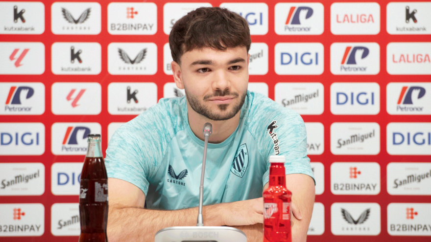 Unai Egiluz: «He llevado bien el proceso y estoy listo para ayudar»
