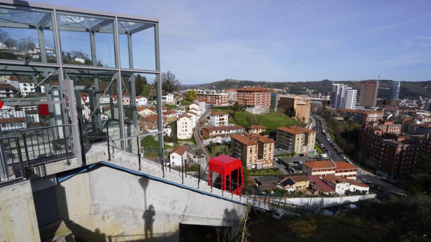 Bilbao estrena el ascensor inclinado de Masustegi