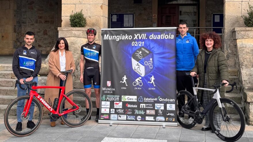 Mungia reúne a más de 200 deportistas en su XVII Duatlón