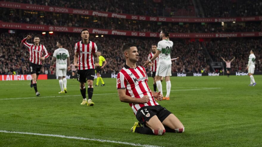 ⚽ ¡Bacalao de Guruzeta a pase de Yuri para poner el primero en el marcador! | Athletic Club 2-1 Elche CF