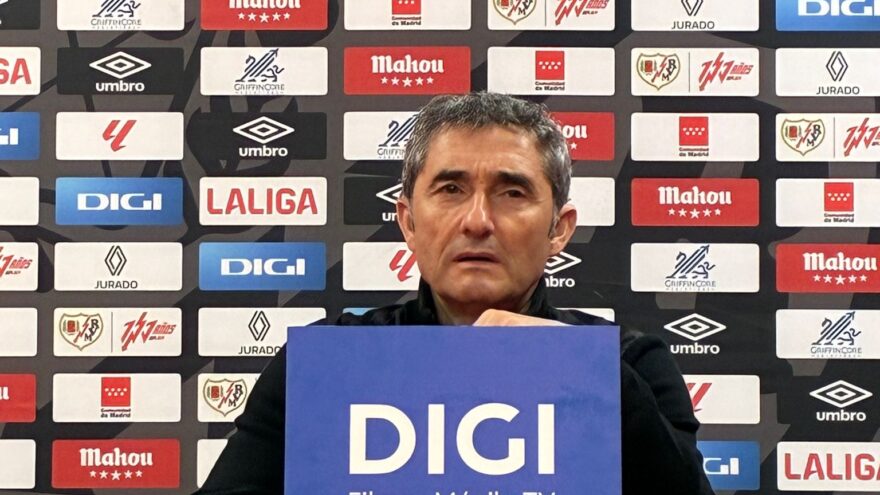 Ernesto Valverde: «El resultado es justo»