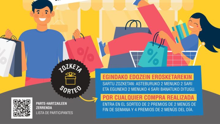 Galdakao impulsa el comercio local con su ‘Outlet Gu Dendari’