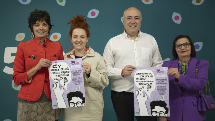 Leioa reivindica la igualdad con teatro, exposiciones y concentraciones por el 8M