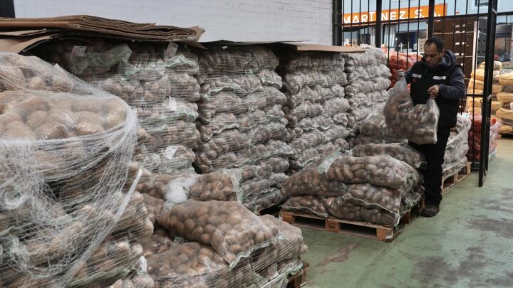 Los mayoristas de Mercabilbao donaron 346 toneladas al Banco de Alimentos de Bizkaia en 2025