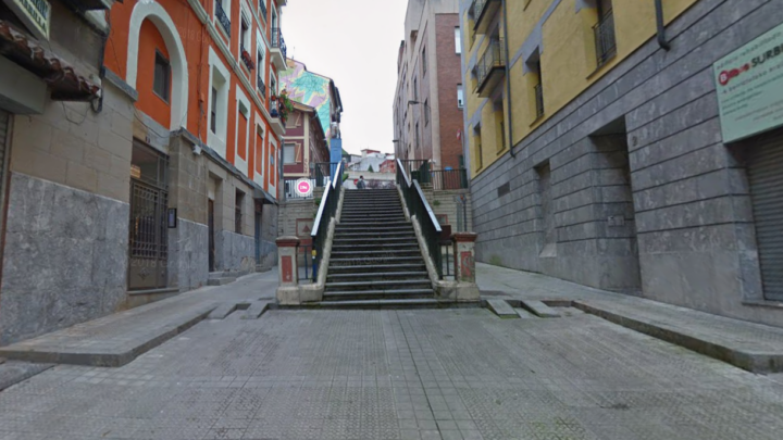 La calle Cantera de Bilbao cortada hasta julio