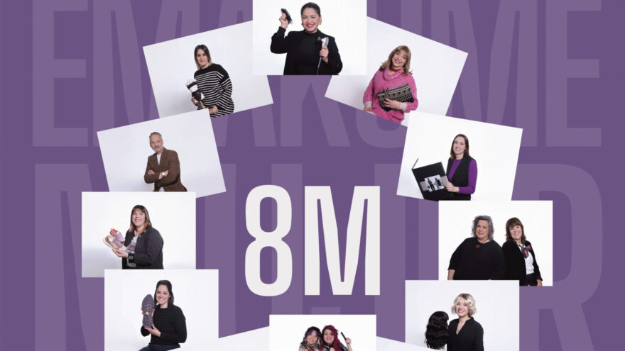 El comercio de Basauri se suma al 8M con la campaña ‘Comercio por la Igualdad’