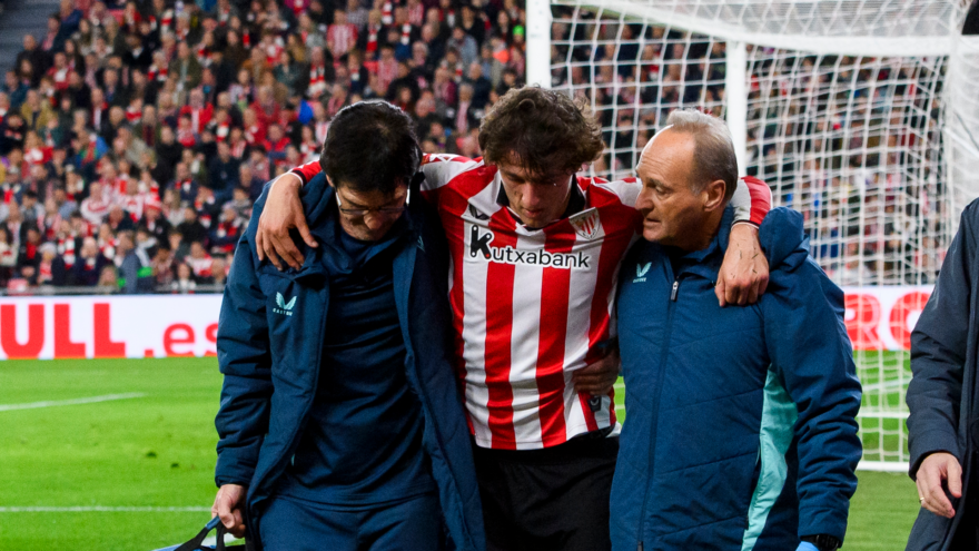 Unai Gómez respira aliviado