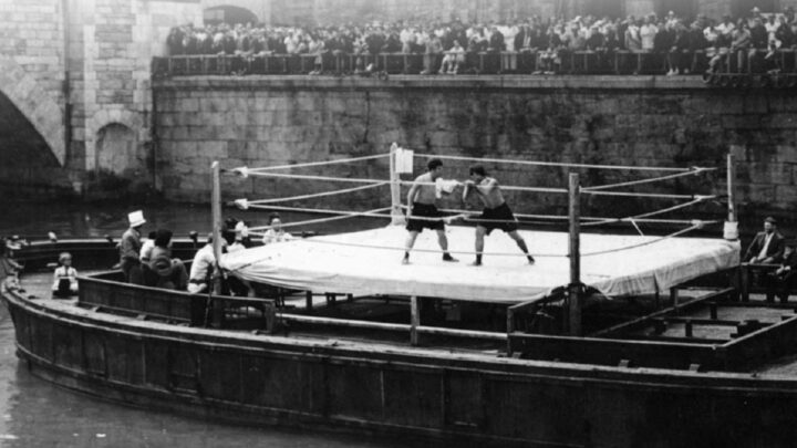 ¿Velada sobre una gabarra en la ría de Bilbao?: 100 años de boxeo en Bizkaia