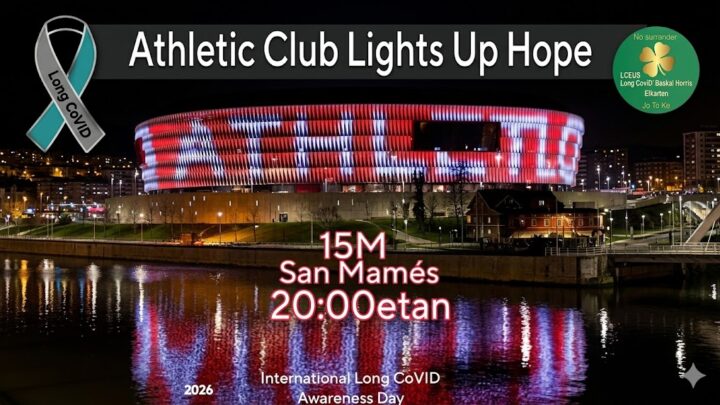 Bizkaia se vuelca en el recuerdo a los pacientes de Covid persistente