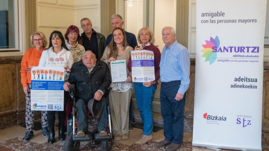 Santurtzi lanza su segundo plan de amigabilidad con mayores de 60 años