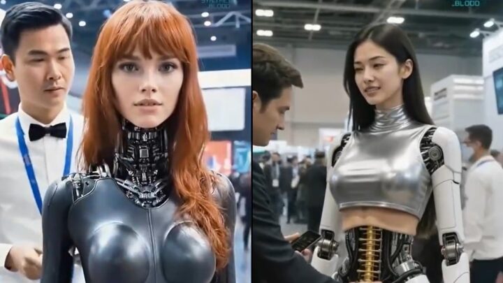BulerIA: los robots femeninos que muestran en el Mobile World Congress son falsos