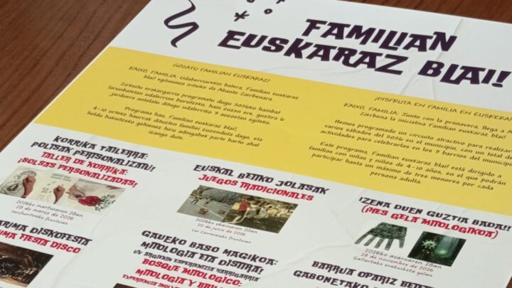 Abanto-Zierbena pone en marcha el programa ‘Familian euskaraz blai!’