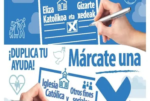 Kerman López: «La diócesis de Bilbao anima a marcar la X a favor de la Iglesia Católica y otros fines sociales»