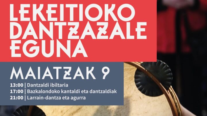 Lekeitio organiza el Dantzazale Eguna para el 9 de mayo